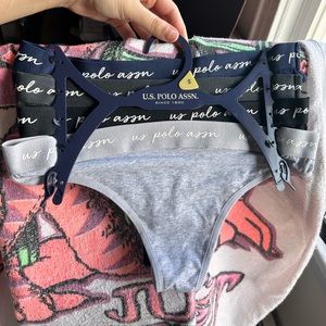 US Polo Assn 4 piece thong set